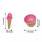 6 Assorted Reusable Plastic Dessert Cups Ice Cream Bowls Spoons Set Party Events